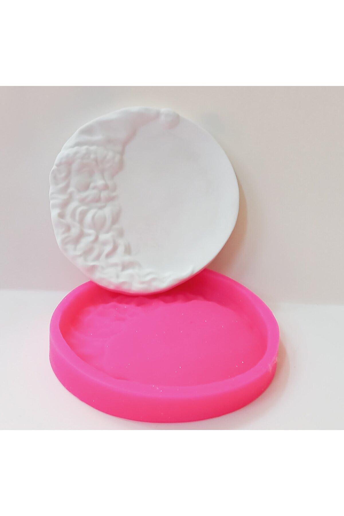 Kalıpcınızburada Noel  Baba  Duvar Süsü Si̇li̇kon Kalıp