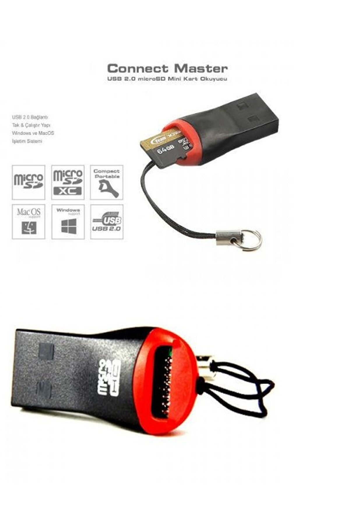 Ethab Ti̇caret Mi̇cro Sd Kart Okuyucu