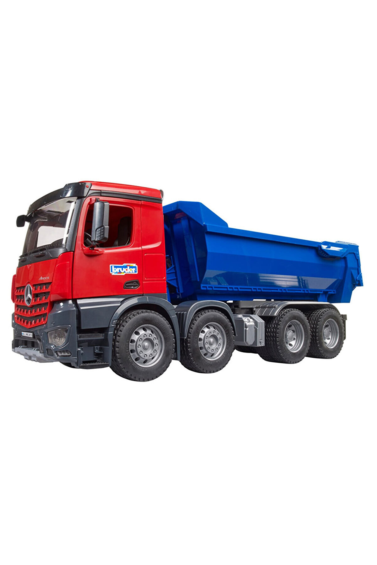 Oyuncak Mb Arocs Damperli̇ Kamyonu - Kırmızı Mavi̇ Br03621