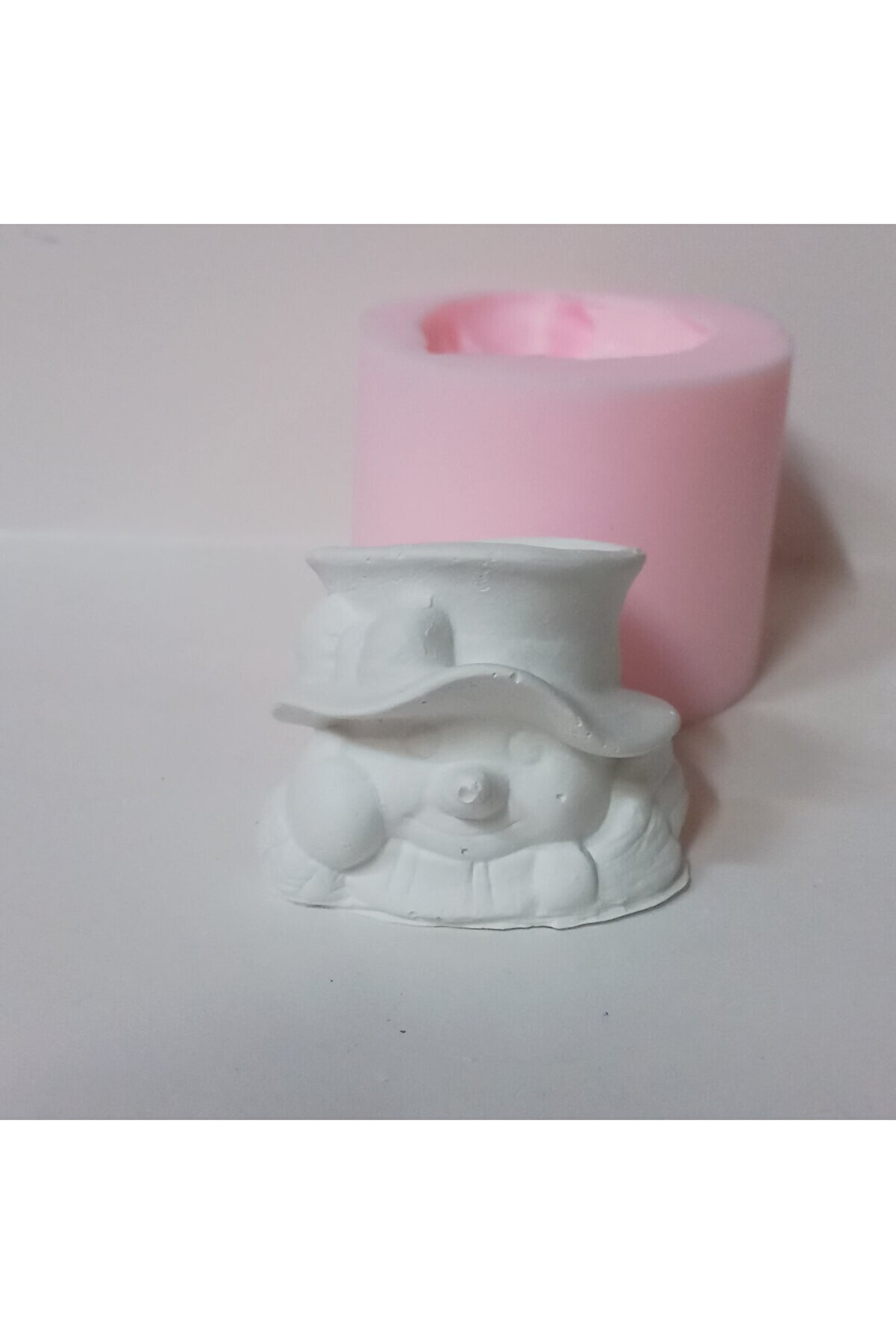 Kalıpcınızburada Kardan Adam Teali̇ght  Mumluk  Si̇li̇kon Kalıp