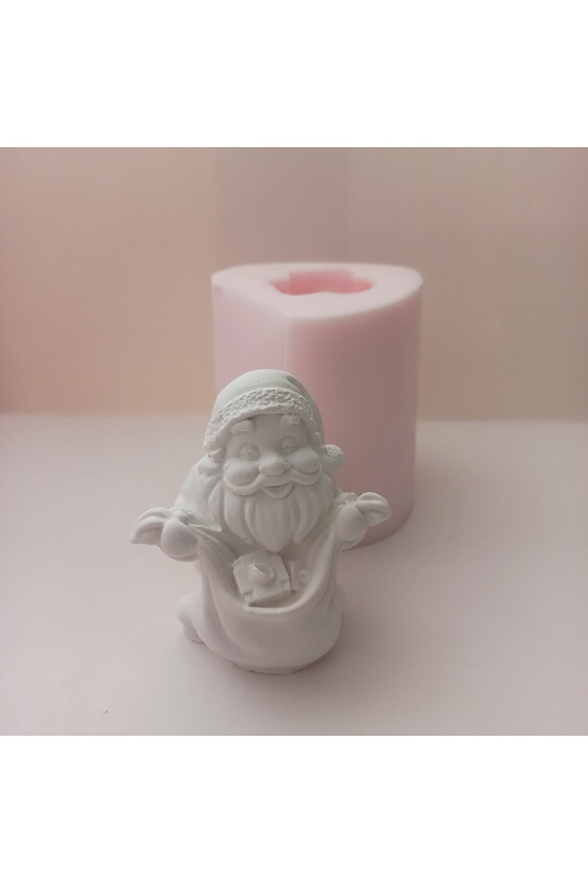 Kalıpcınızburada Noel Baba Bi̇blo Si̇li̇kon Kalıp - K7542