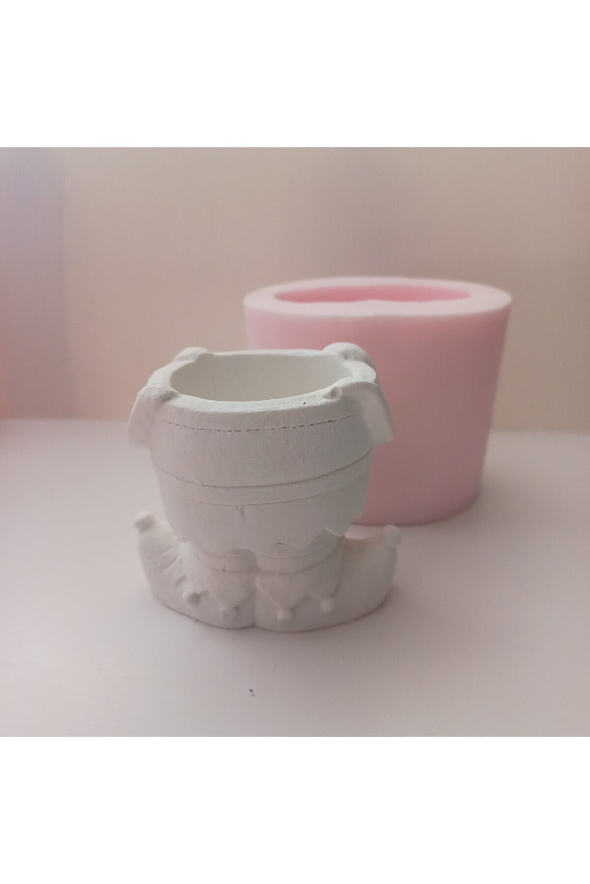 Kalıpcınızburada Noel Saksı Si̇li̇kon Kalıp - K7539