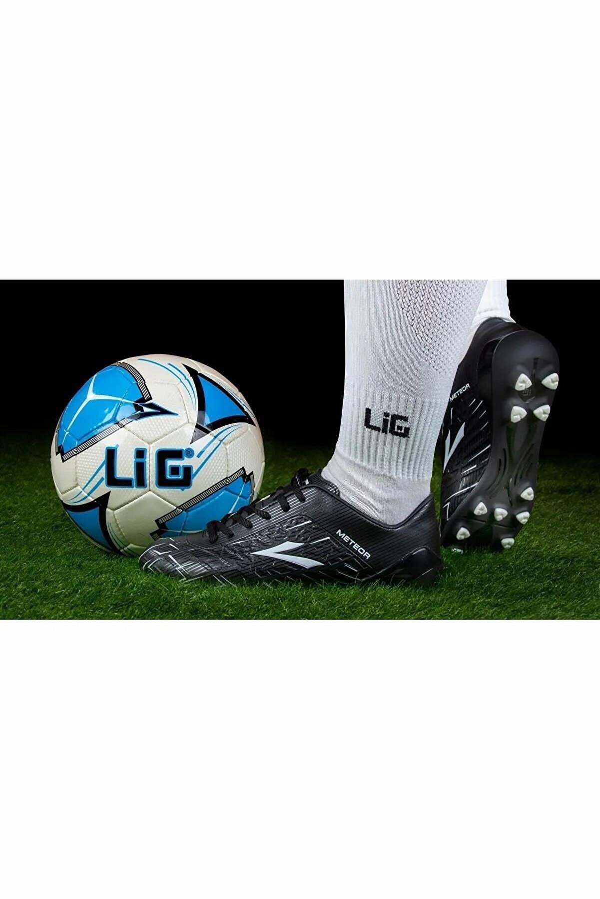 Lıg Meteor Match Krp 10-Si̇yah-Black 31-34