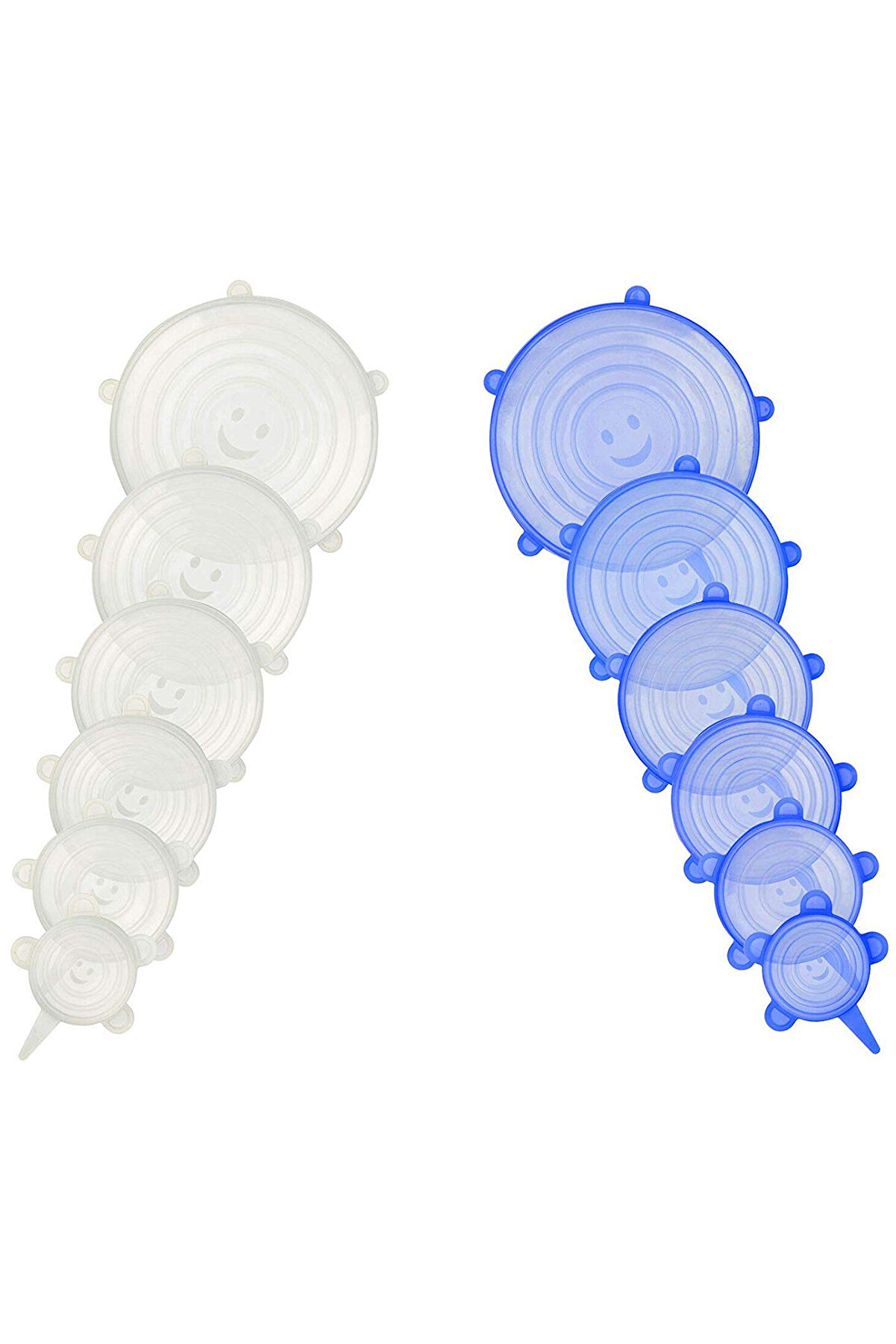 Ethab Ti̇caret Tazeli̇ği̇ Koruyan 6 Lı Si̇li̇kon Strech Kapaklar