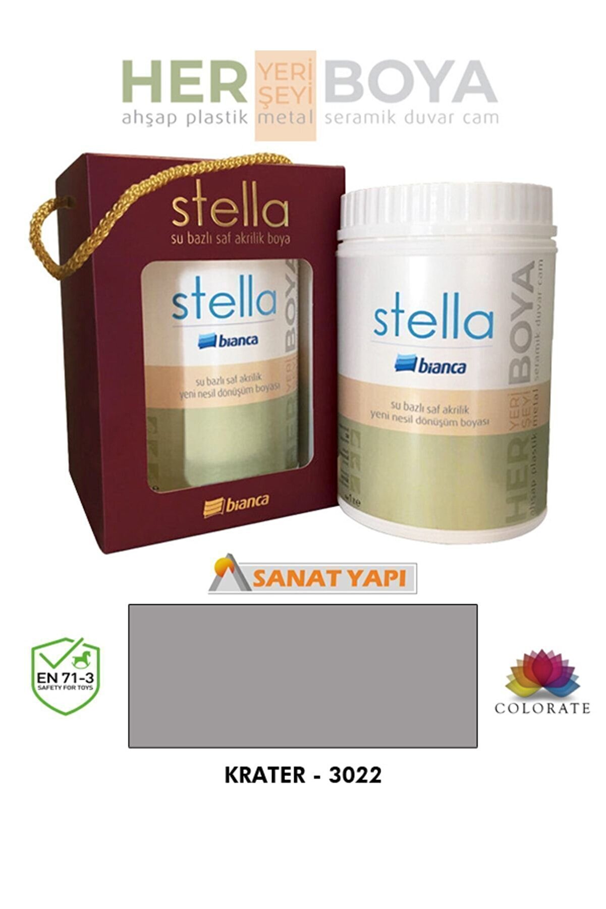 Bianca Stella Yeni Nesil Dönüşüm Boyası Krater