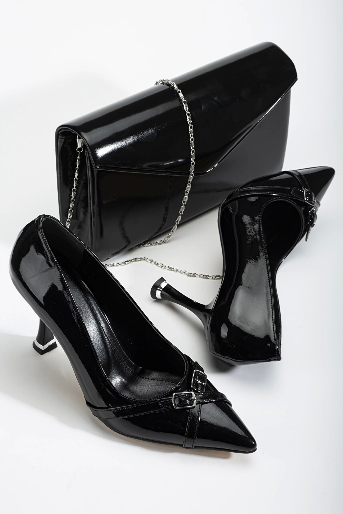 Gult Abi̇ye Rugan Kombi̇ni̇ Si̇yah