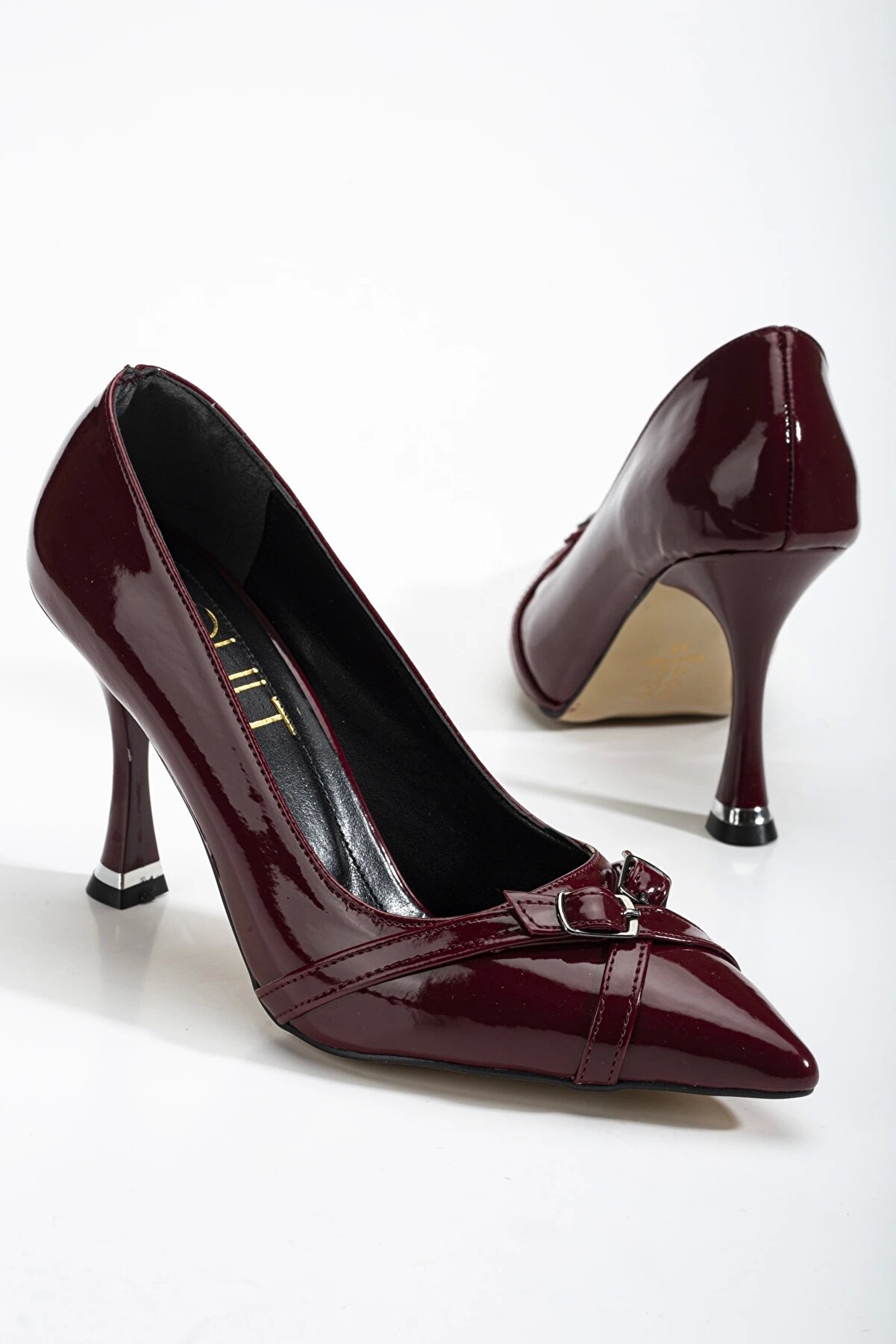 Gult Abi̇ye Ayakkabı Bordo Rugan