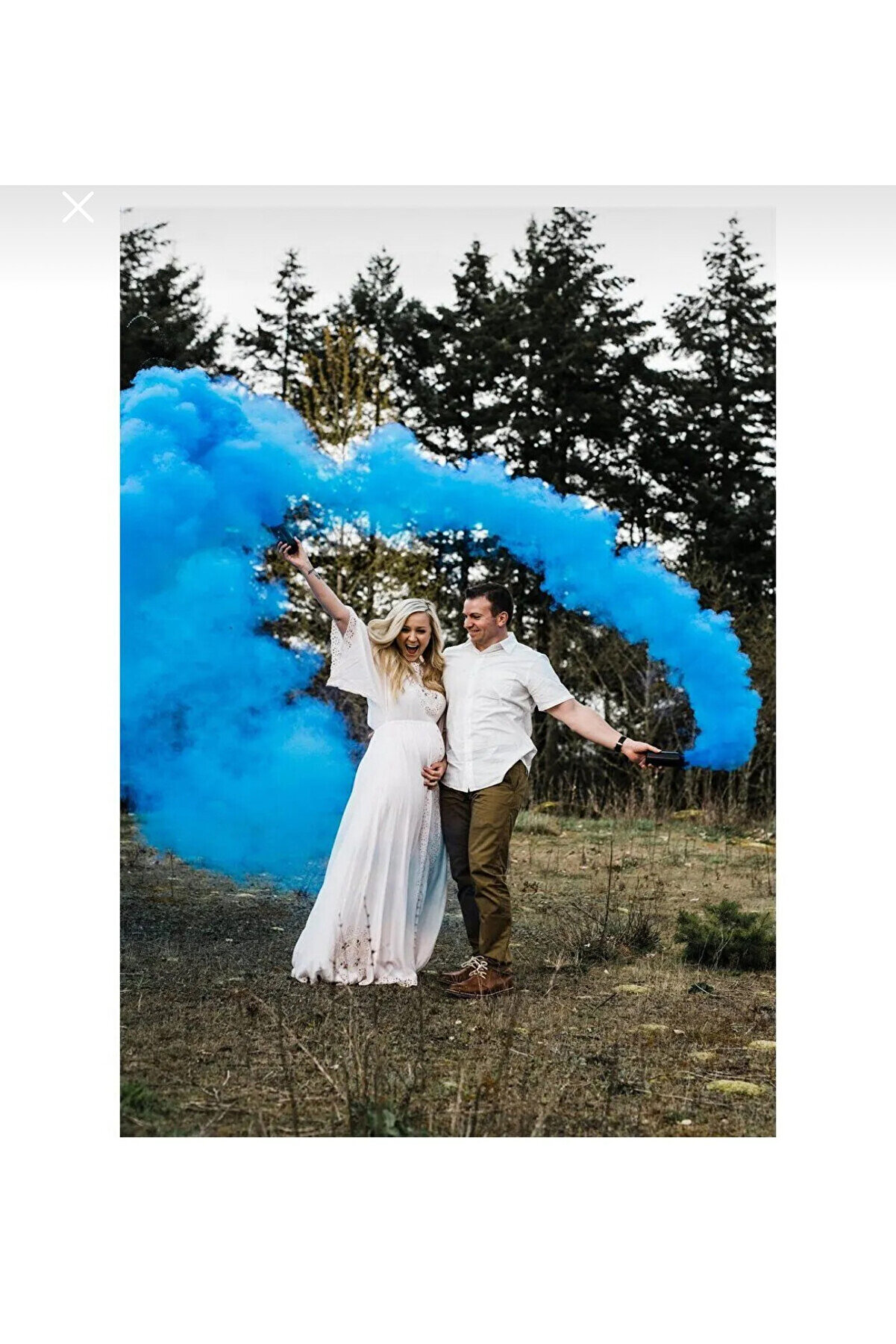 Ci̇nsi̇yet Beli̇rleme Dumanı 1 Adet Mavi̇ Ve 1 Adet Pembe Renkte 2 Li̇ Set Ci̇nsi̇yet Beli̇rleme Si̇s