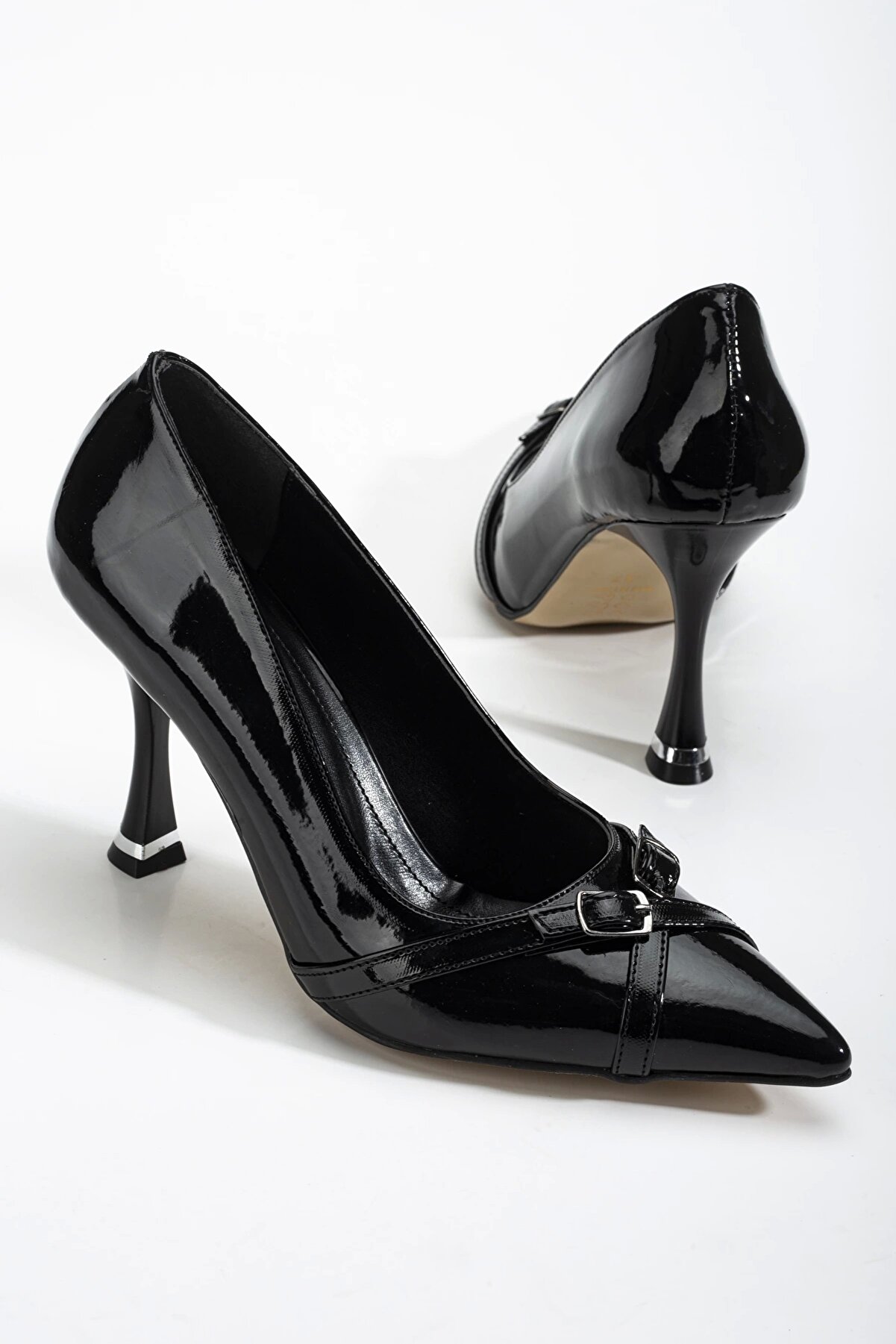 Gult Abi̇ye Ayakkabı Si̇yah Rugan