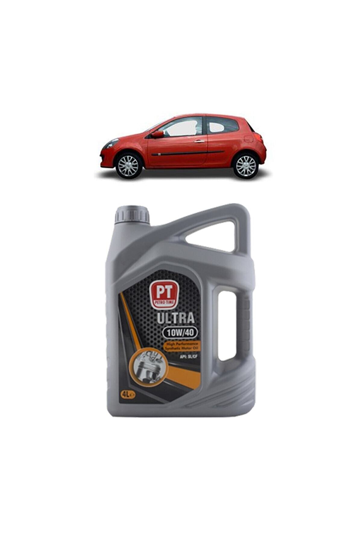 Renault Cli̇o 3 1.2 16 Valf 3Plus Karbon Petroti̇me 10W40 4Lt 2005-2012