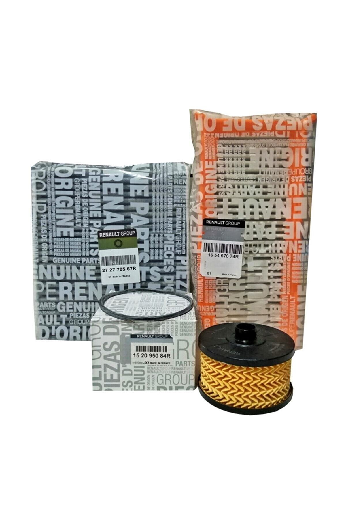 otoparco Renault Clio 4 Turbo 1.2 Tce Uyumlu Filtre Bakım Seti (hava,yağ,polen)