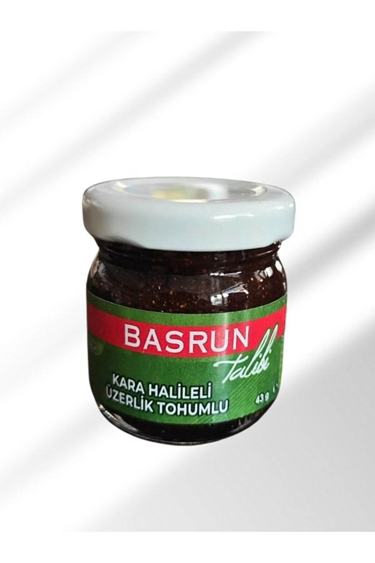 Basrun Tabi̇bi̇ Macun 43 Gr Üzerli̇k Tohumlu Macun Kara Hali̇leli̇ Macun