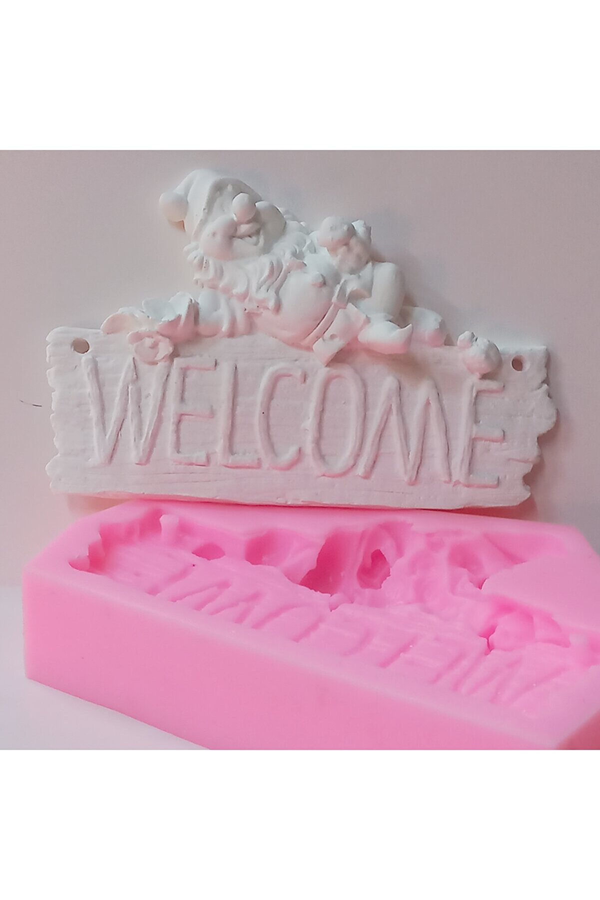 Kalıpcınızburada Welcome  Noel Baba Si̇li̇kon Kalıp - K7596