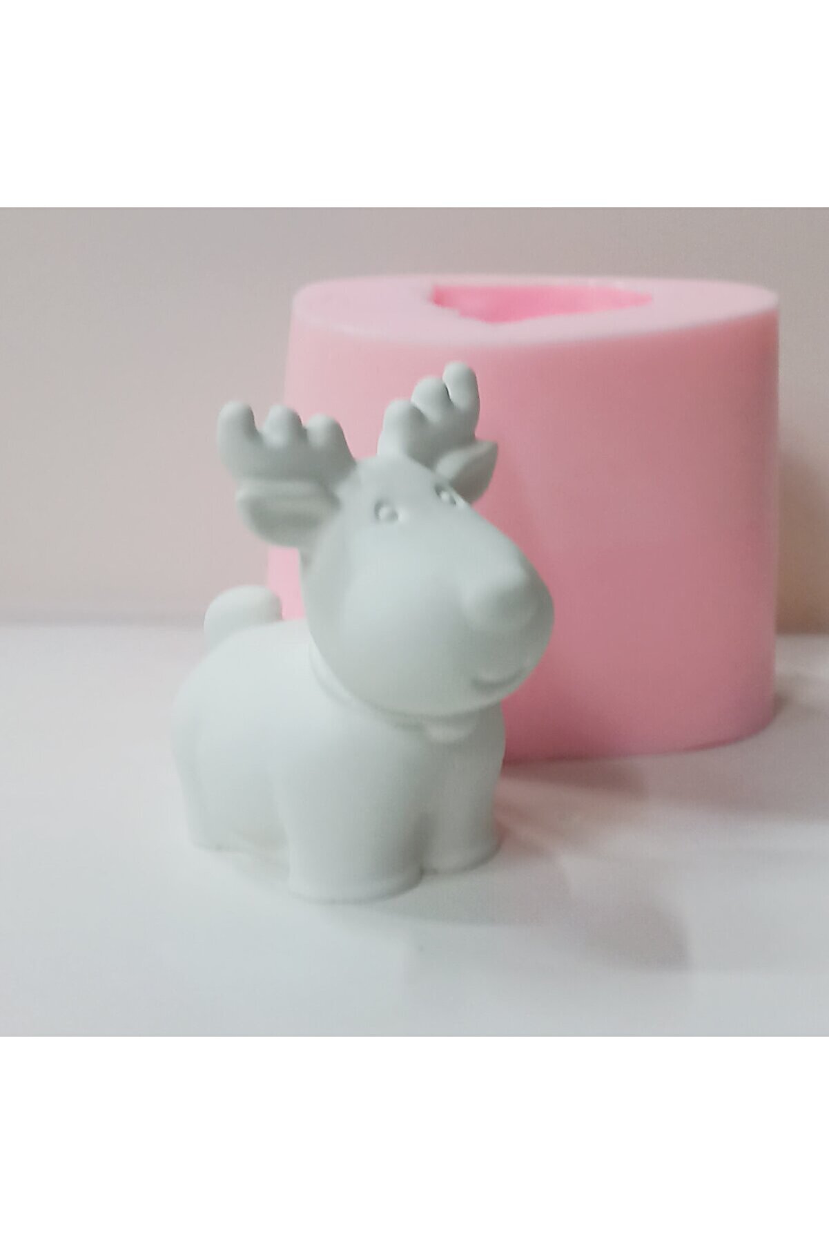 Kalıpcınızburada Noel Geyi̇ği̇  Si̇li̇kon Kalıp - K7594