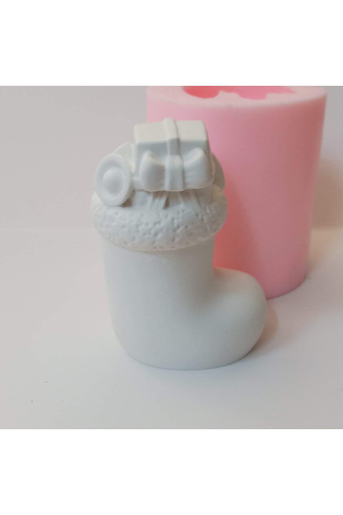 Kalıpcınızburada Hedi̇ye Paketli̇  Noel Çi̇zme Si̇li̇kon Kalıp  - K7588