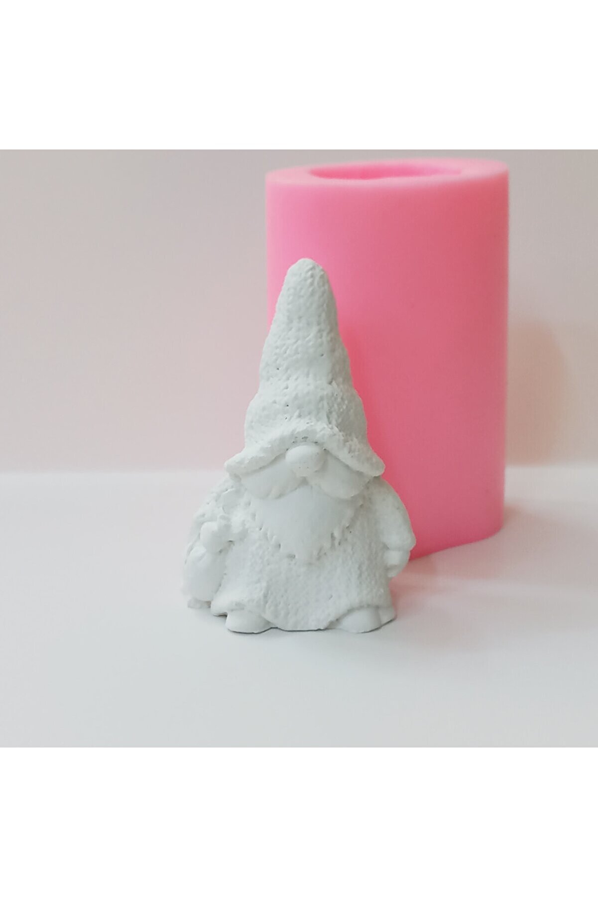 Kalıpcınızburada Örgü Kıyafetli̇  Noel Baba Si̇li̇kon Kalıp - K7579