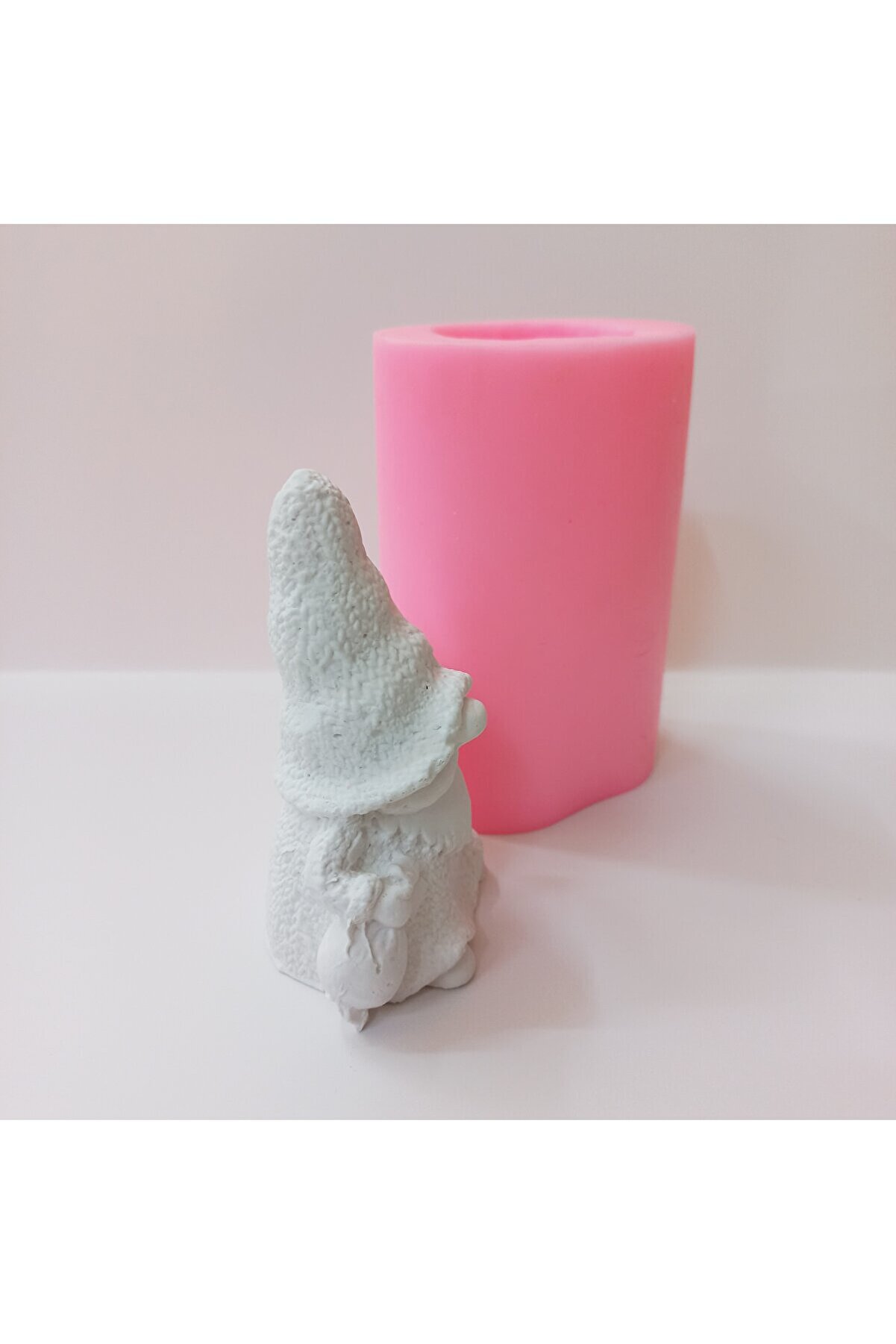 Kalıpcınızburada Örgü Kıyafetli̇  Noel Baba Si̇li̇kon Kalıp - K7579