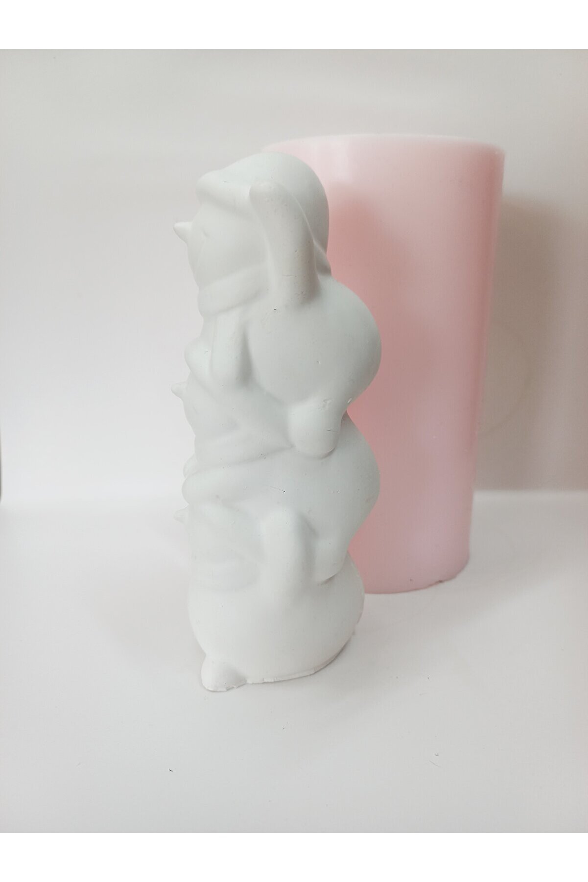 Kalıpcınızburada Üçlü  Karadn Adam Si̇li̇kon Kalıp - K6945