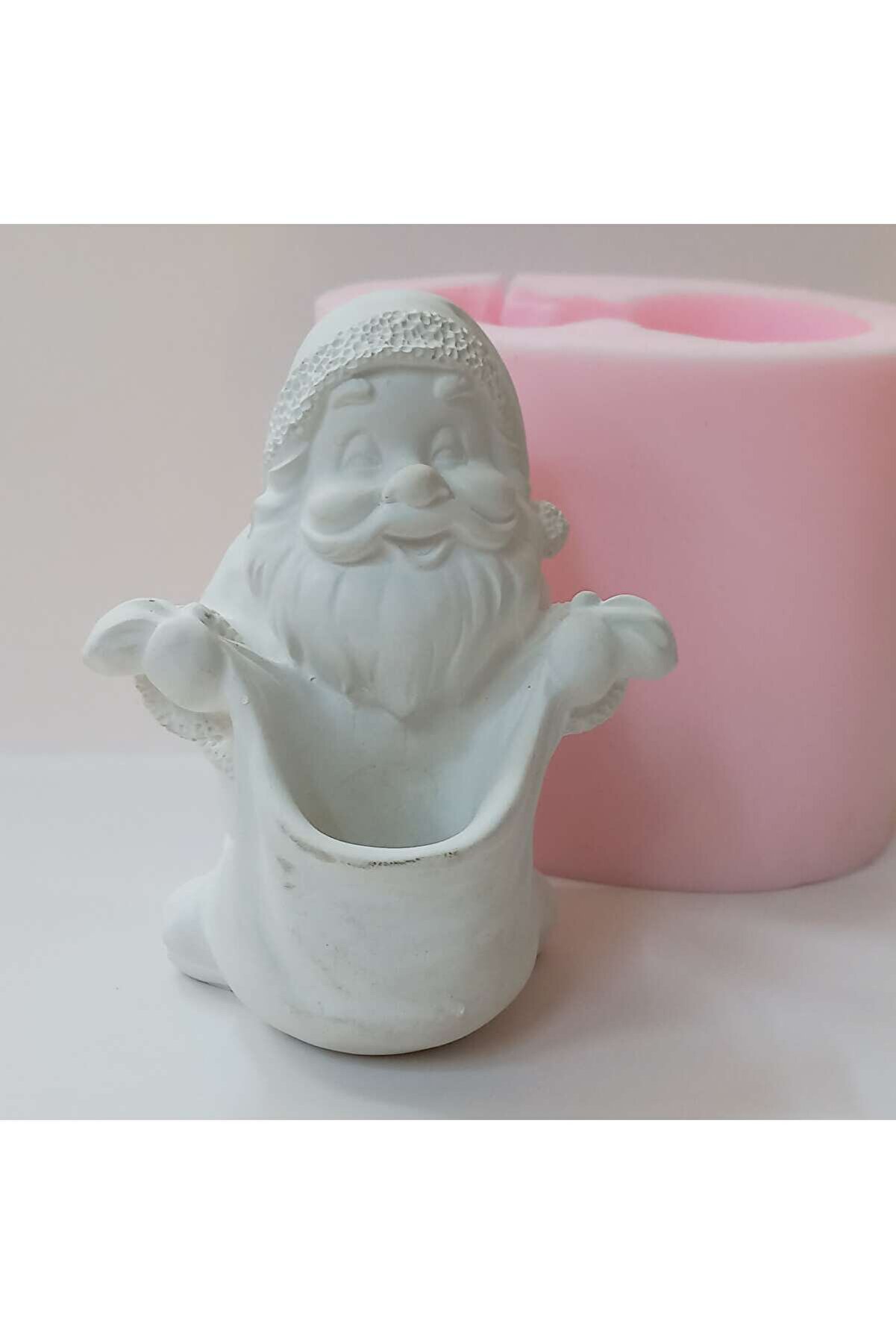 Kalıpcınızburada Bohçalı Noel  Baba Si̇li̇kon  Kalıp - K7601