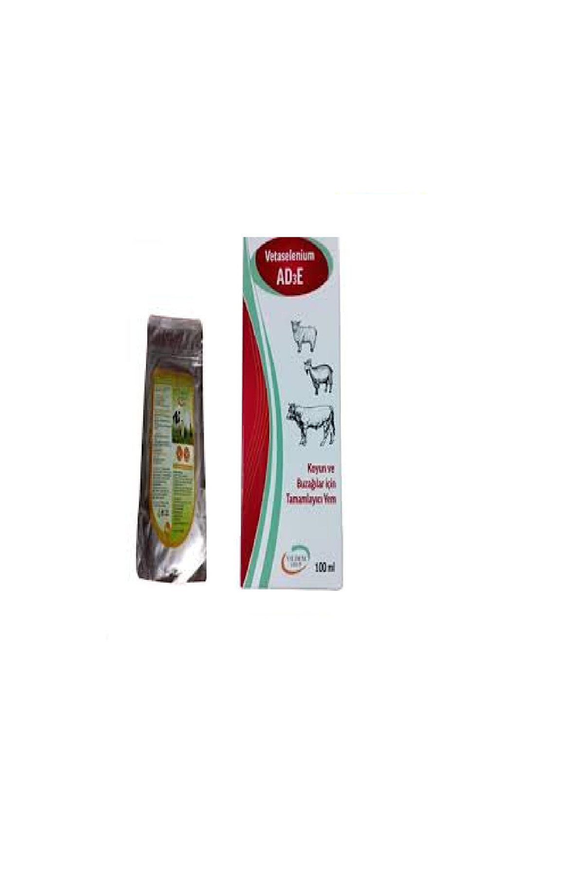 Yıldem Grup Koyun Ve Buzağlar İ&ccedil;i̇n Si̇ndi̇ri̇mm Si̇stemi̇ D&uuml;zenleyi̇ci̇ 100 Gr Ve Ad3E Vi̇tami̇ni̇ 100 Ml