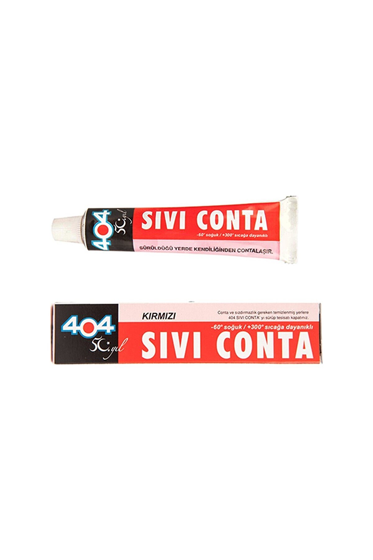 404 Kimya 404 Sıvı Conta Kırmızı 80gr