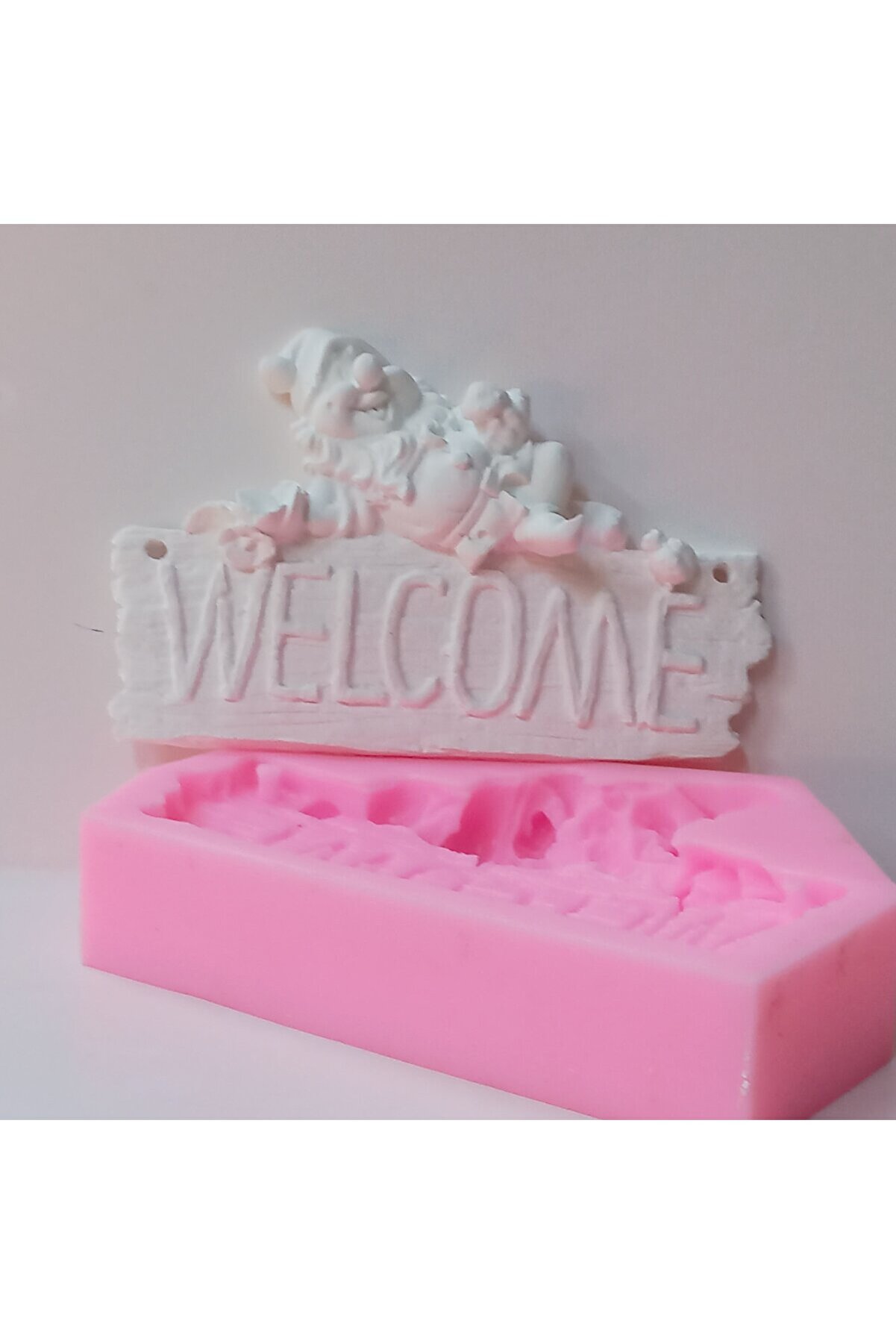 Kalıpcınızburada Welcome  Noel Baba Si̇li̇kon Kalıp - K7596