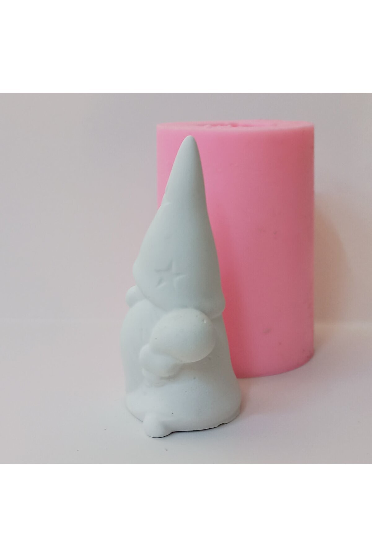 Kalıpcınızburada Yıldızlı Bohçalı Noel Baba Si̇li̇kon Kalıp - K7583