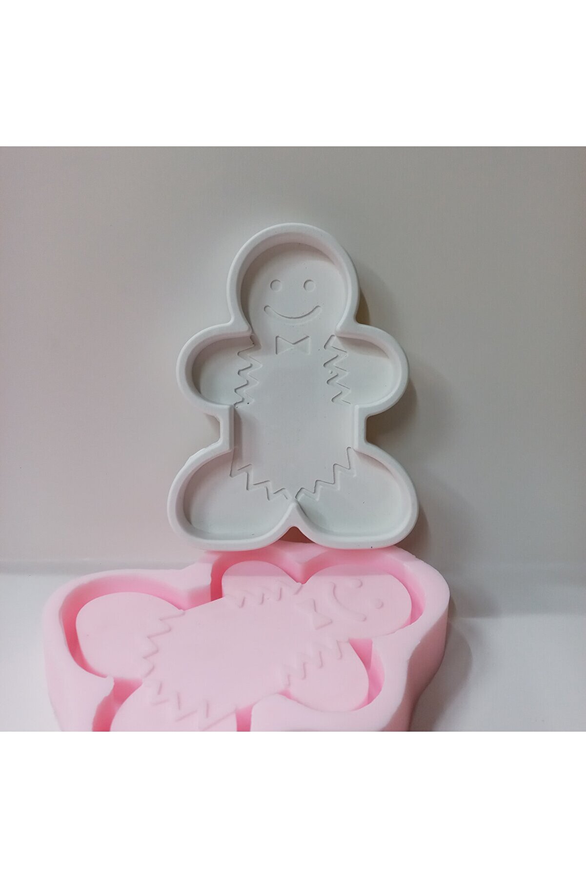 Kalıpcınızburada Yılbaşı Kurabi̇ye  Adam  Si̇li̇kon Kalıp - K7551