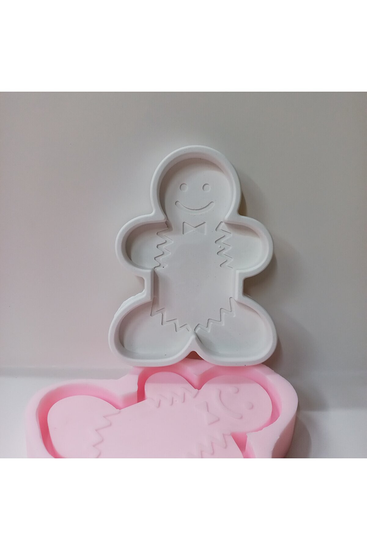 Kalıpcınızburada Yılbaşı Kurabi̇ye  Adam  Si̇li̇kon Kalıp - K7551