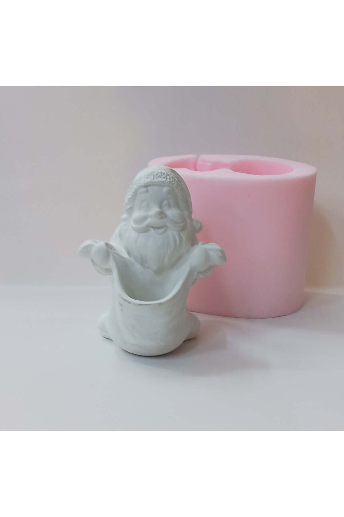 Kalıpcınızburada Bohçalı Noel  Baba Si̇li̇kon  Kalıp - K7601