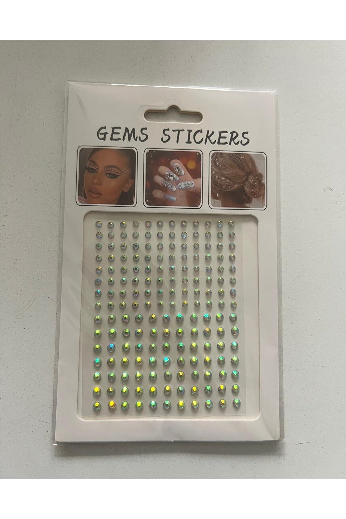 Ai̇rbrush Tattoo Face Gems Asorti̇k Yapışkanlı Yüz Taşı Seti̇