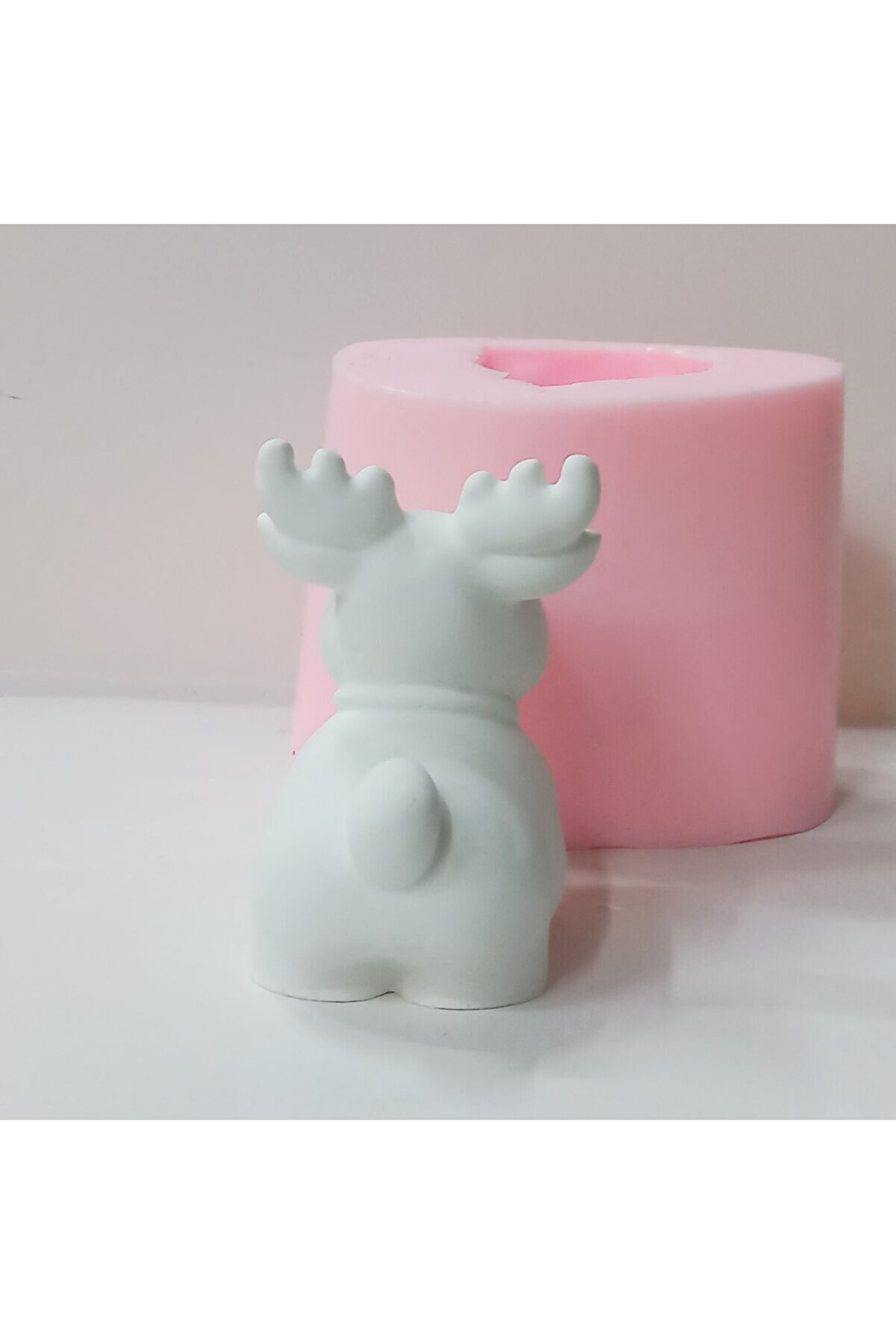 Kalıpcınızburada Noel Geyi̇ği̇  Si̇li̇kon Kalıp - K7594