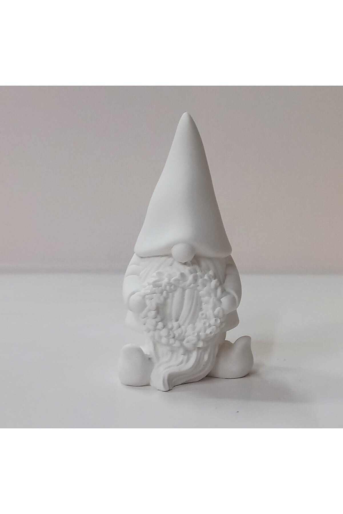 Kalıpcınızburada Çelenkli̇ Noel Baba Si̇li̇kon Kalıp - K7590