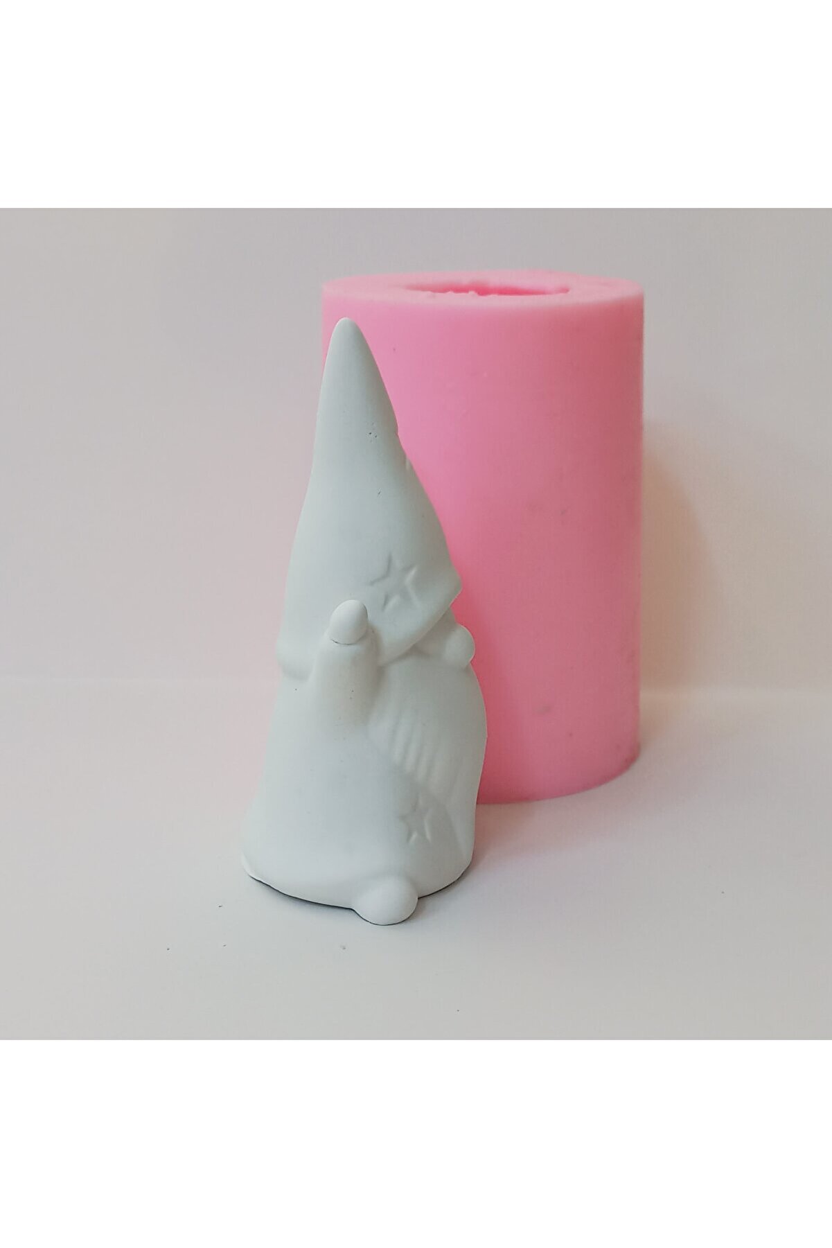 Kalıpcınızburada Yıldızlı Bohçalı Noel Baba Si̇li̇kon Kalıp - K7583