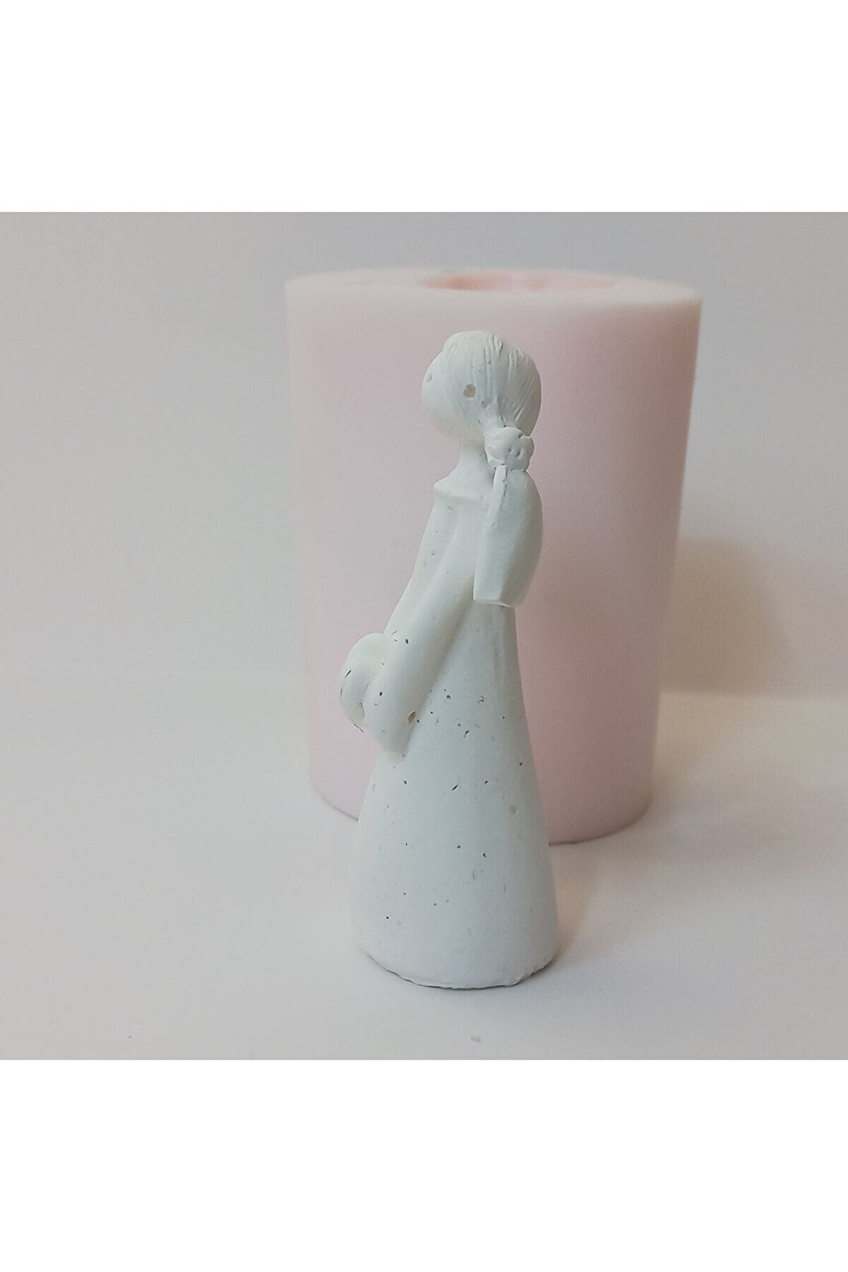 Kalıpcınızburada Kalpli̇ Melek Si̇li̇kon Kalıp - K7584