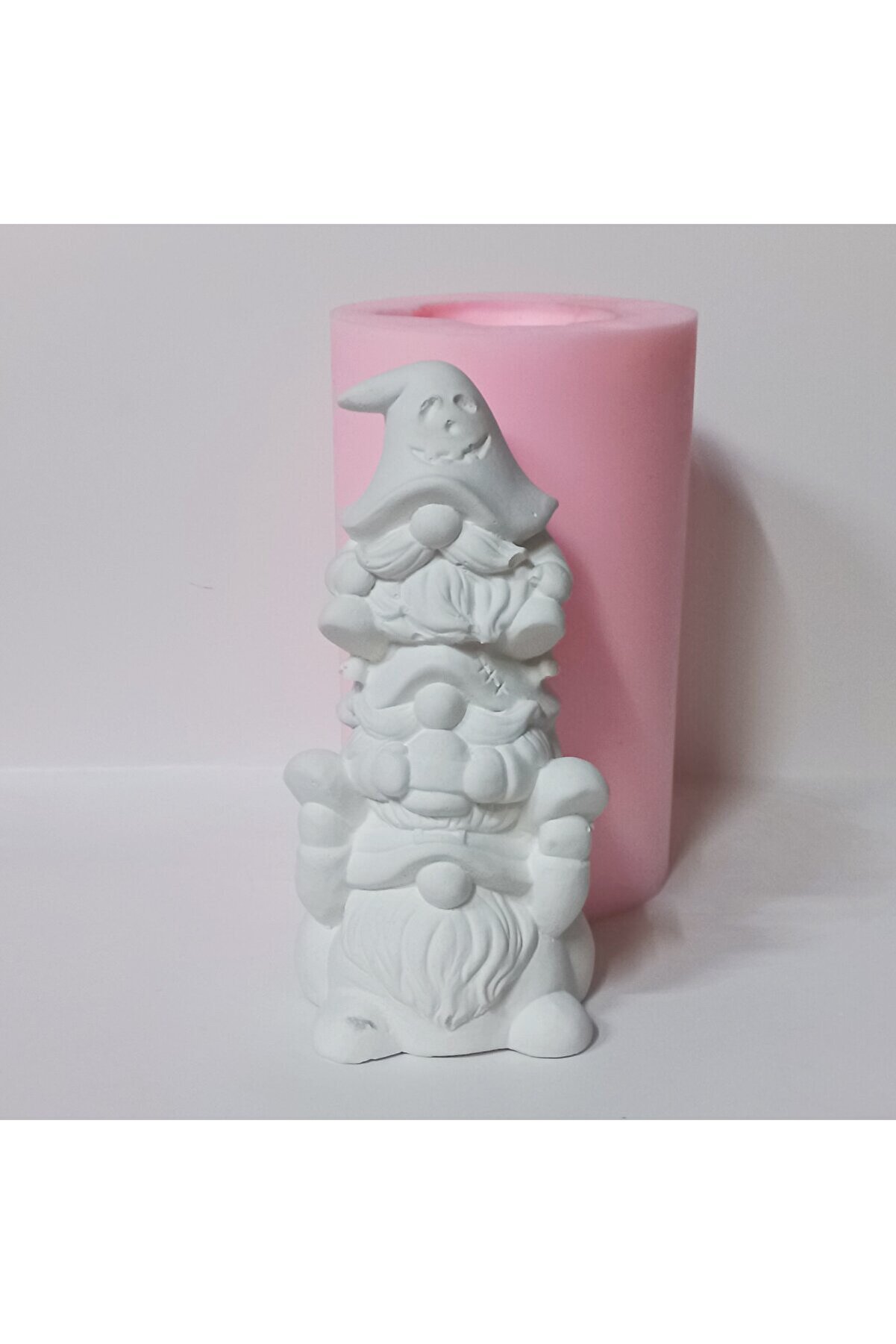 Kalıpcınızburada Üçlü Noel Baba Si̇li̇kon Kalıp - K7569