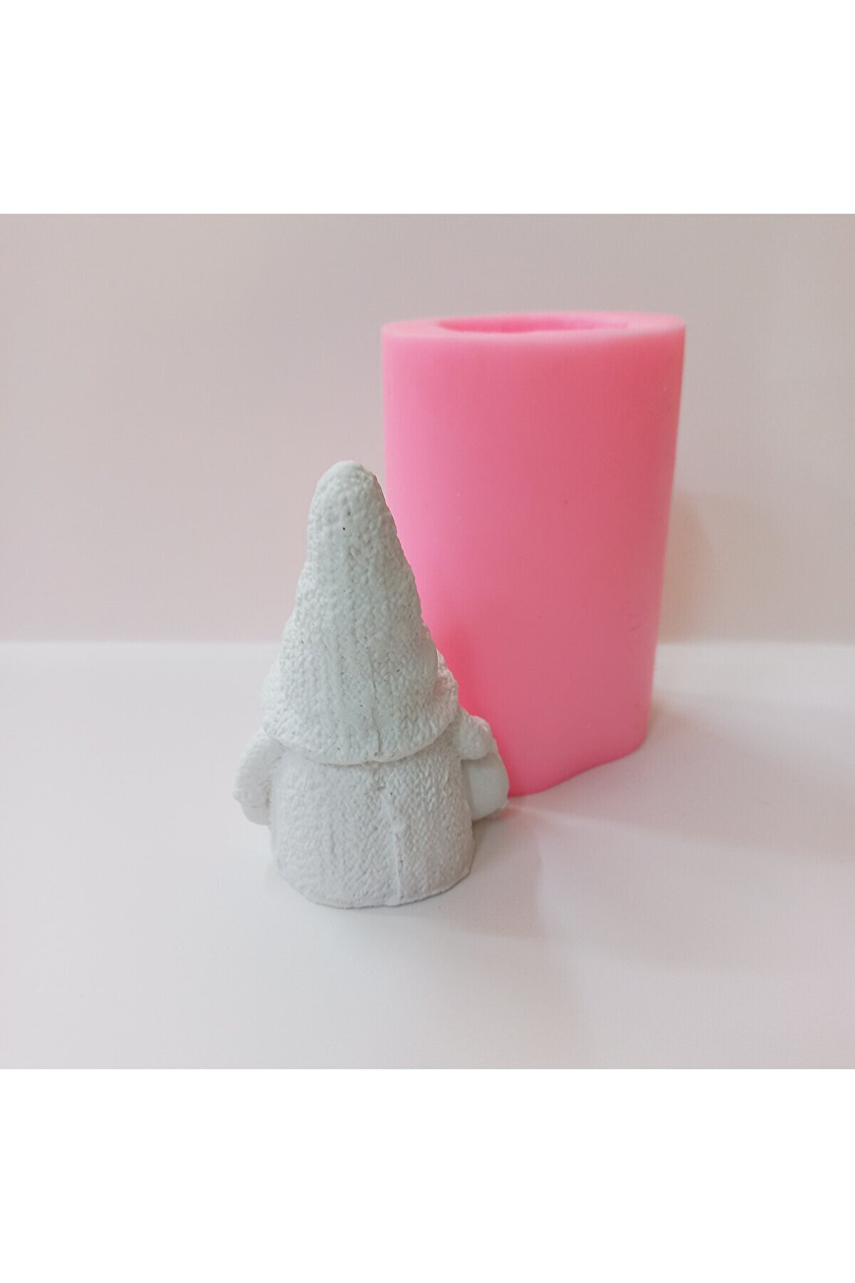 Kalıpcınızburada Örgü Kıyafetli̇  Noel Baba Si̇li̇kon Kalıp - K7579