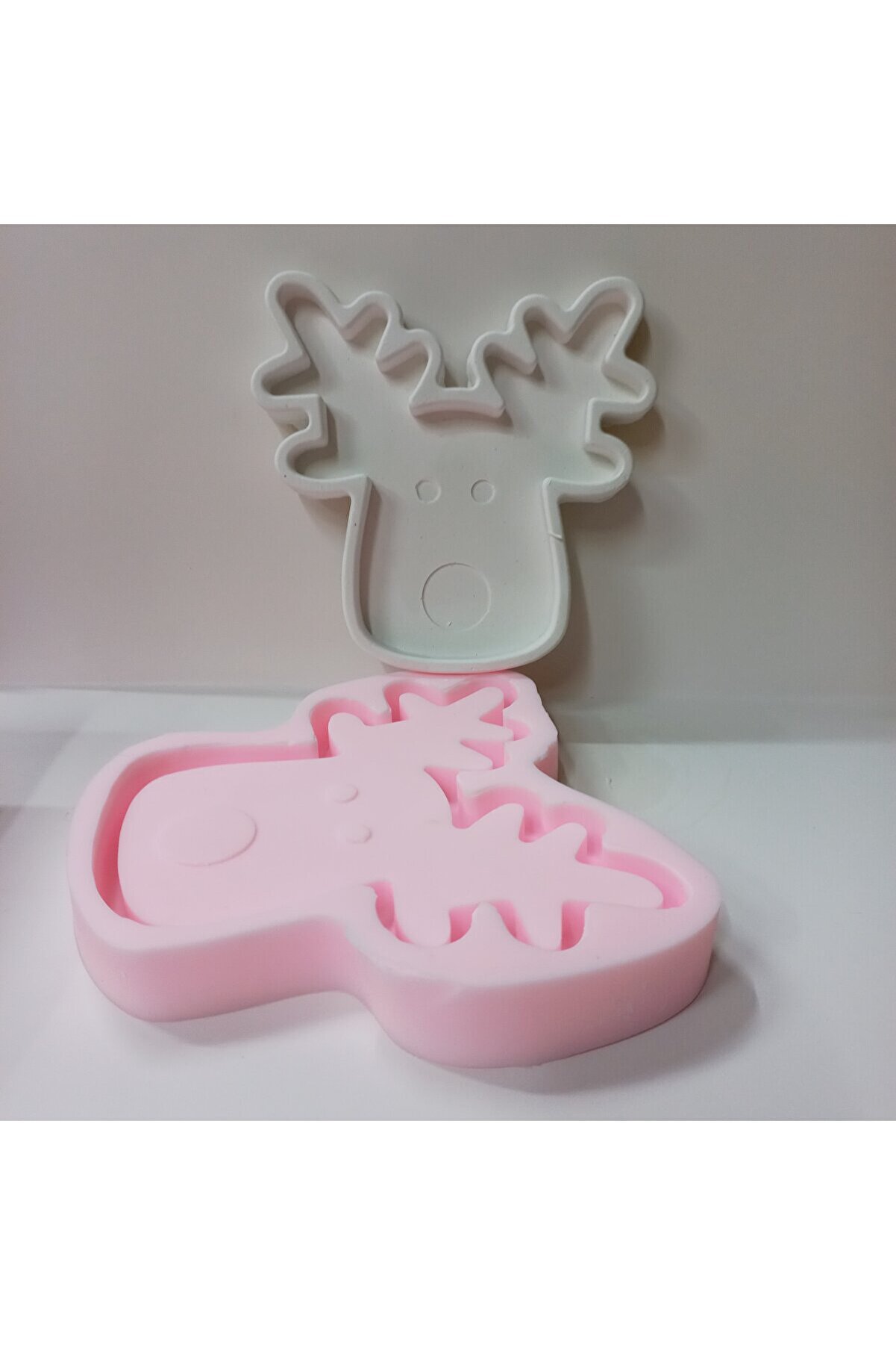 Kalıpcınızburada Geyi̇k Tabak Si̇li̇kon Kalıp - K7553