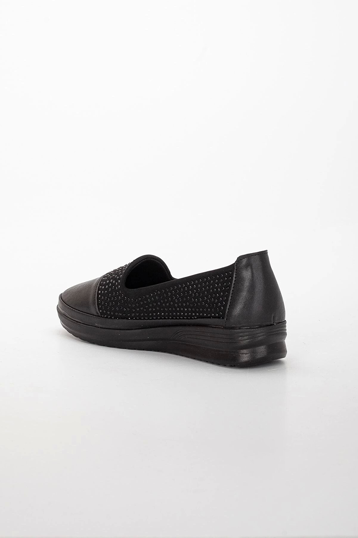 Gult Kadın G&uuml;nl&uuml;k Klasık Su Ge&ccedil;i̇rmez I&ccedil;i̇ Deri̇ Spor Ayakkabı &Ouml;n&uuml; Kaplı