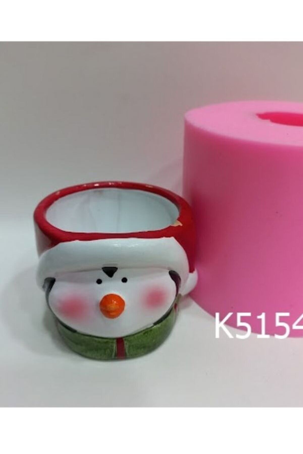 Kalıpcınızburada Penguen Saksı Si̇li̇kon  Kalıp - K5154