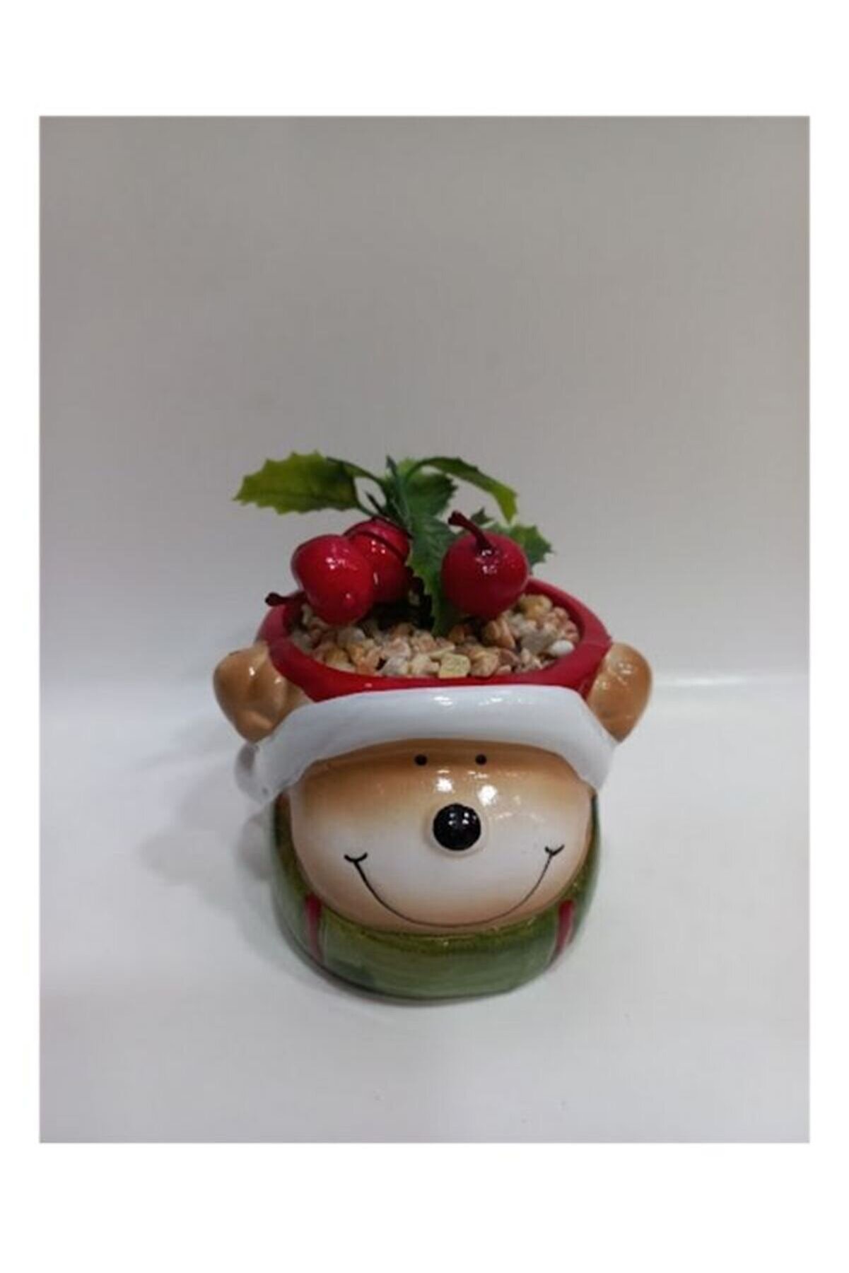 Kalıpcınızburada Geyi̇k  Noel Saksı Si̇li̇kon Kalıp - K5153