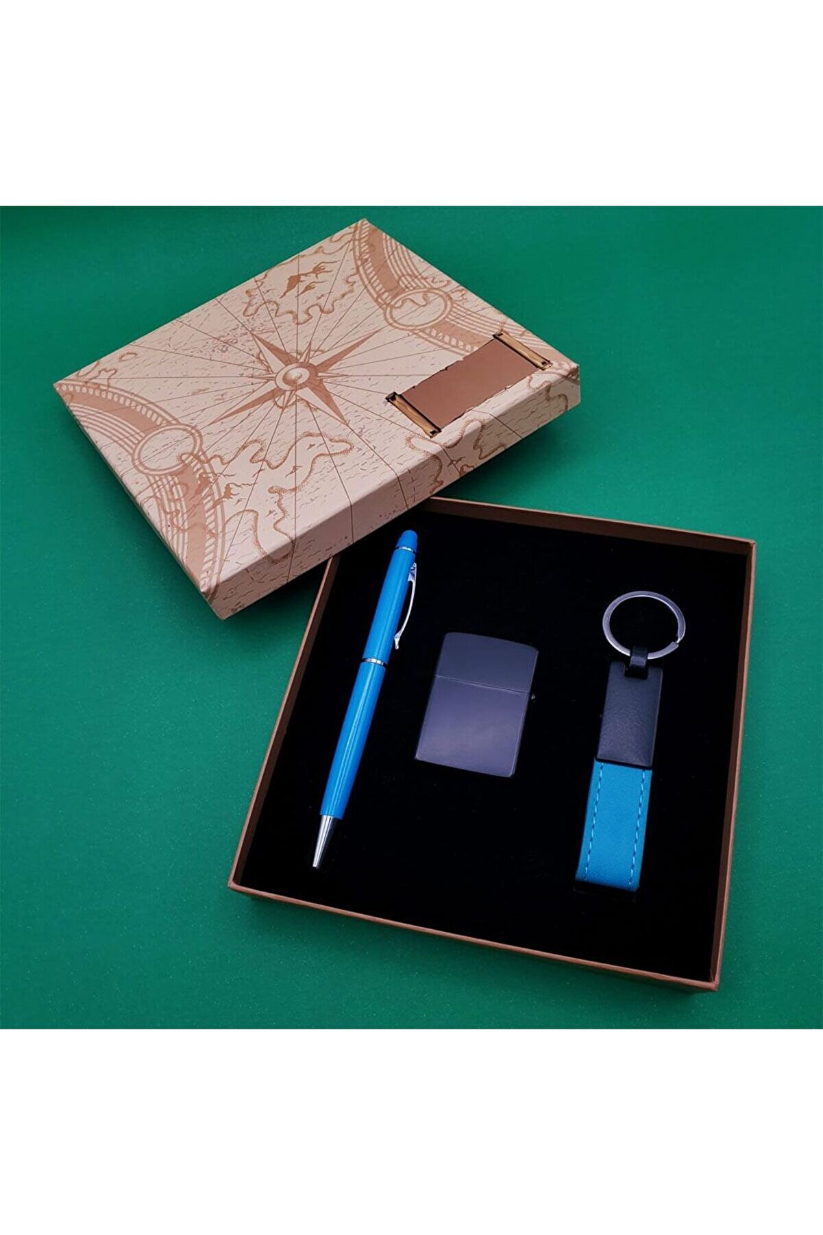 evimdeyokyok Turkuaz Kalem Çakmak Ve Anahtarlık Tdrtr