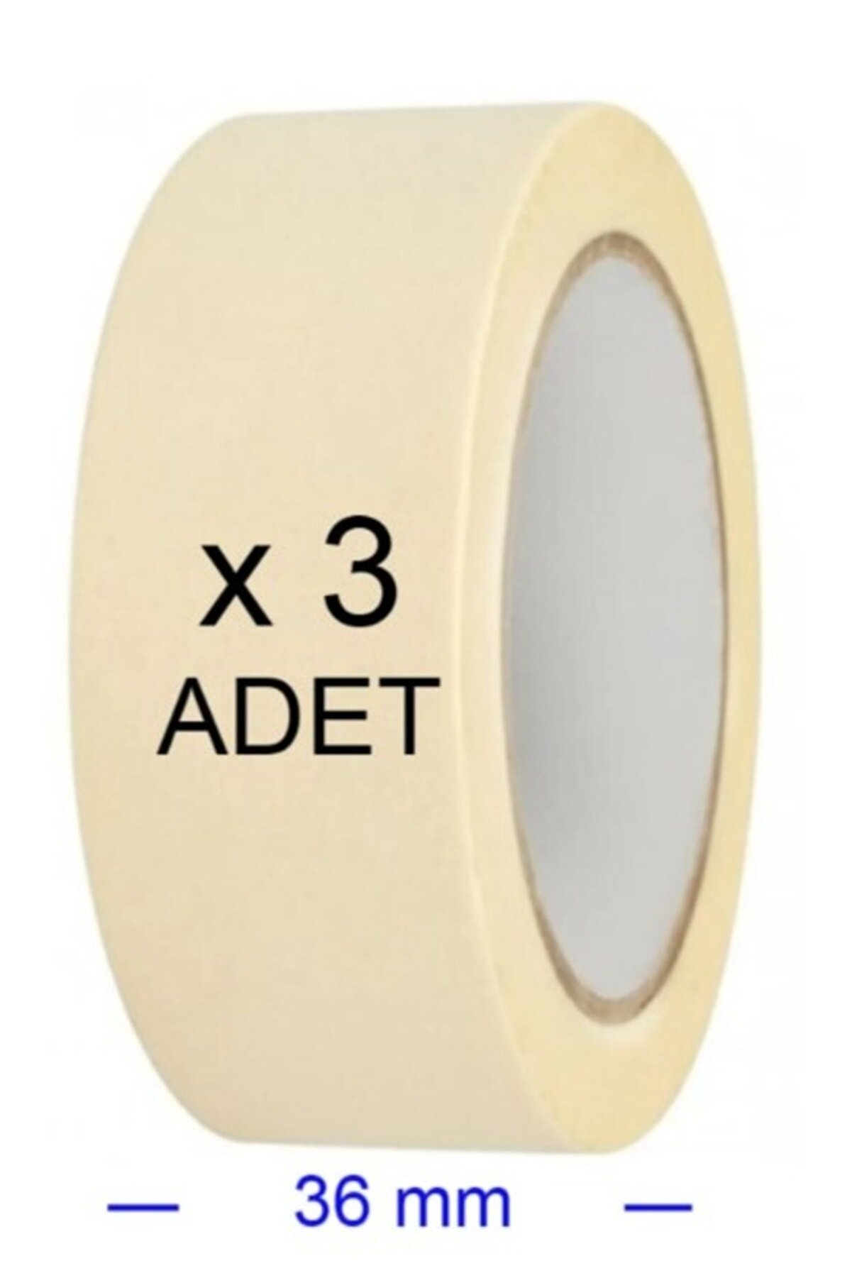 Atlas 36mm Beyaz Maskeleme Bantı
