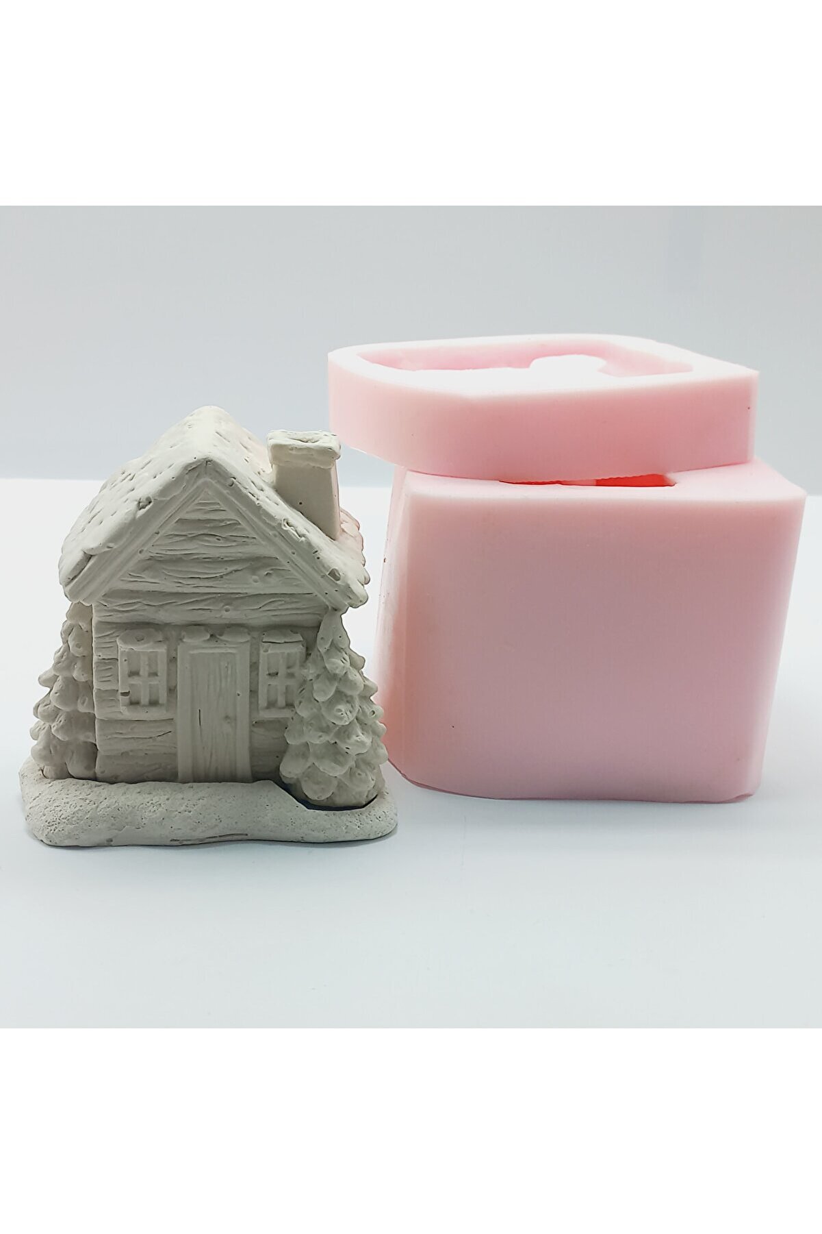 Kalıpcınızburada Noel Ev Tütsü  Si̇li̇kon Kalıp - K7357