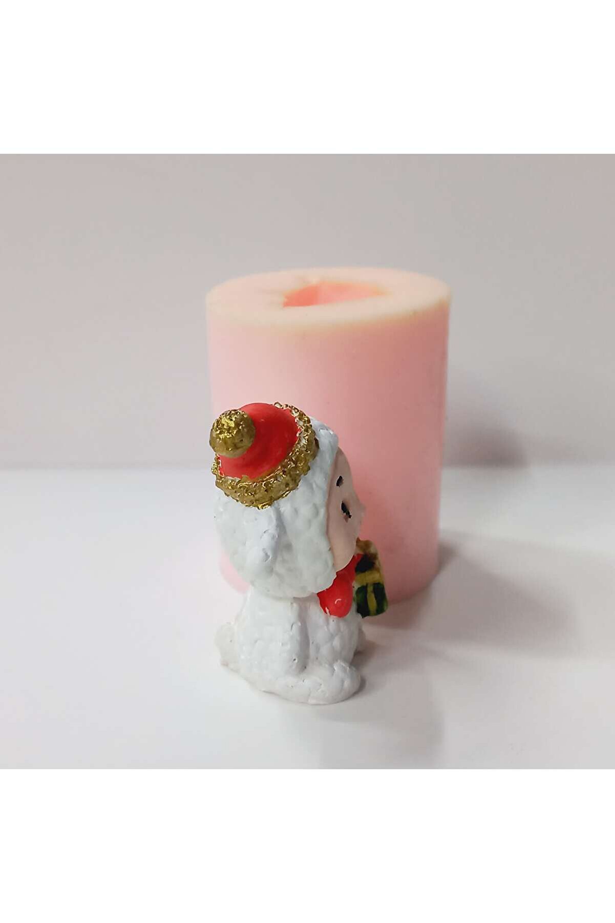 Kalıpcınızburada Noel Kuzu Saksı Süsü Si̇li̇kon Kalıp - K7608