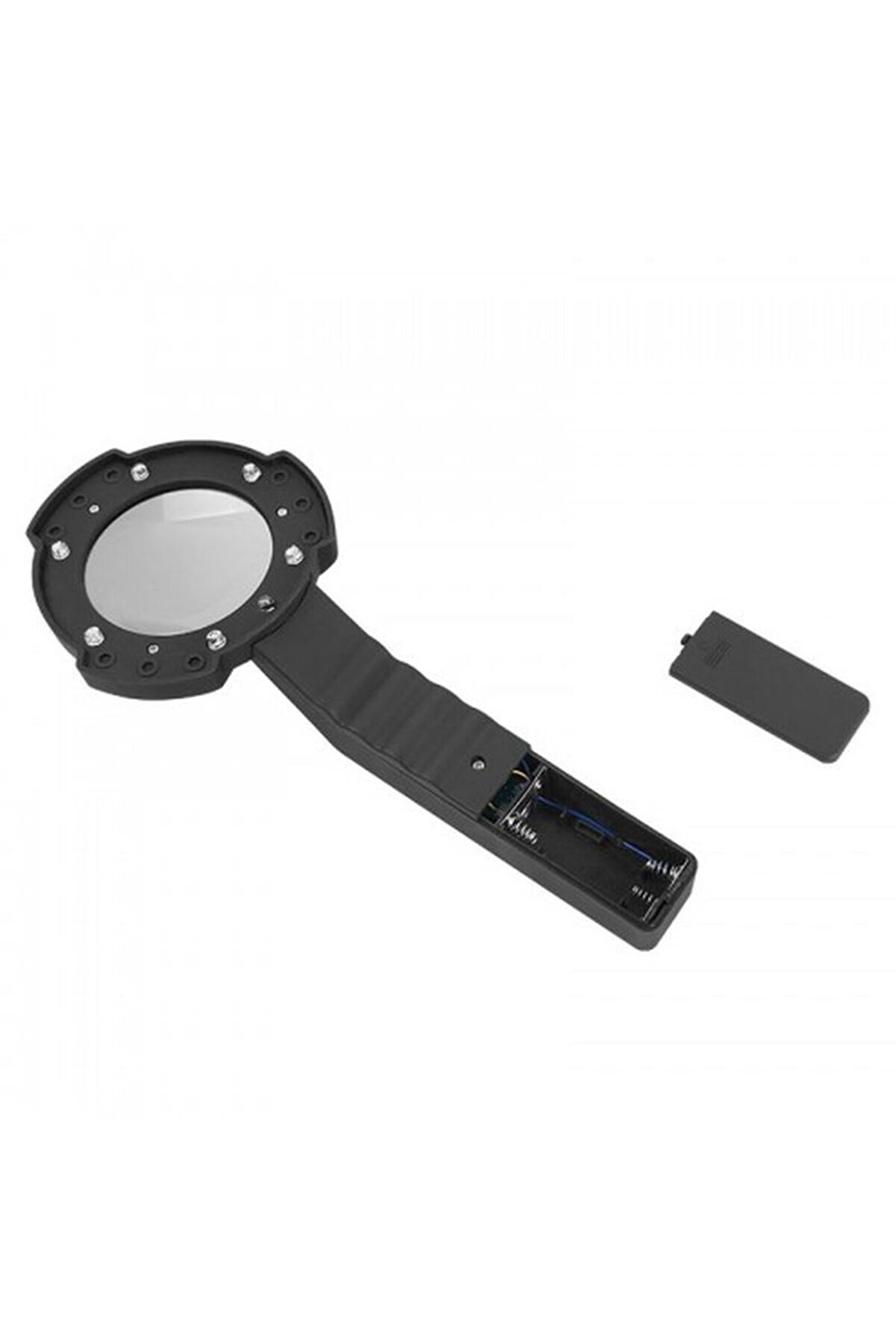 7 Led Aydınlatma Fener Pusula 4X Büyütme Okuma Büyüteç Th-600557 Tdrtr