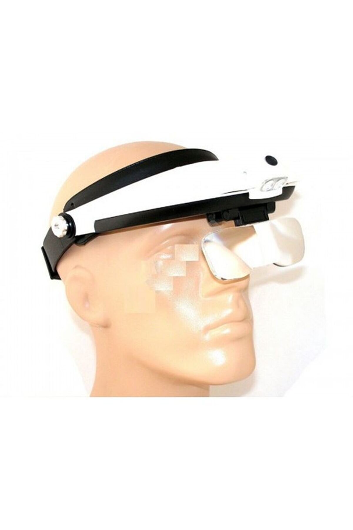 5 Mercekli̇ Çok Fonksi̇yonlu Başlık Ti̇p Işıklı Büyüteç Mg-81001-G Tdrtr