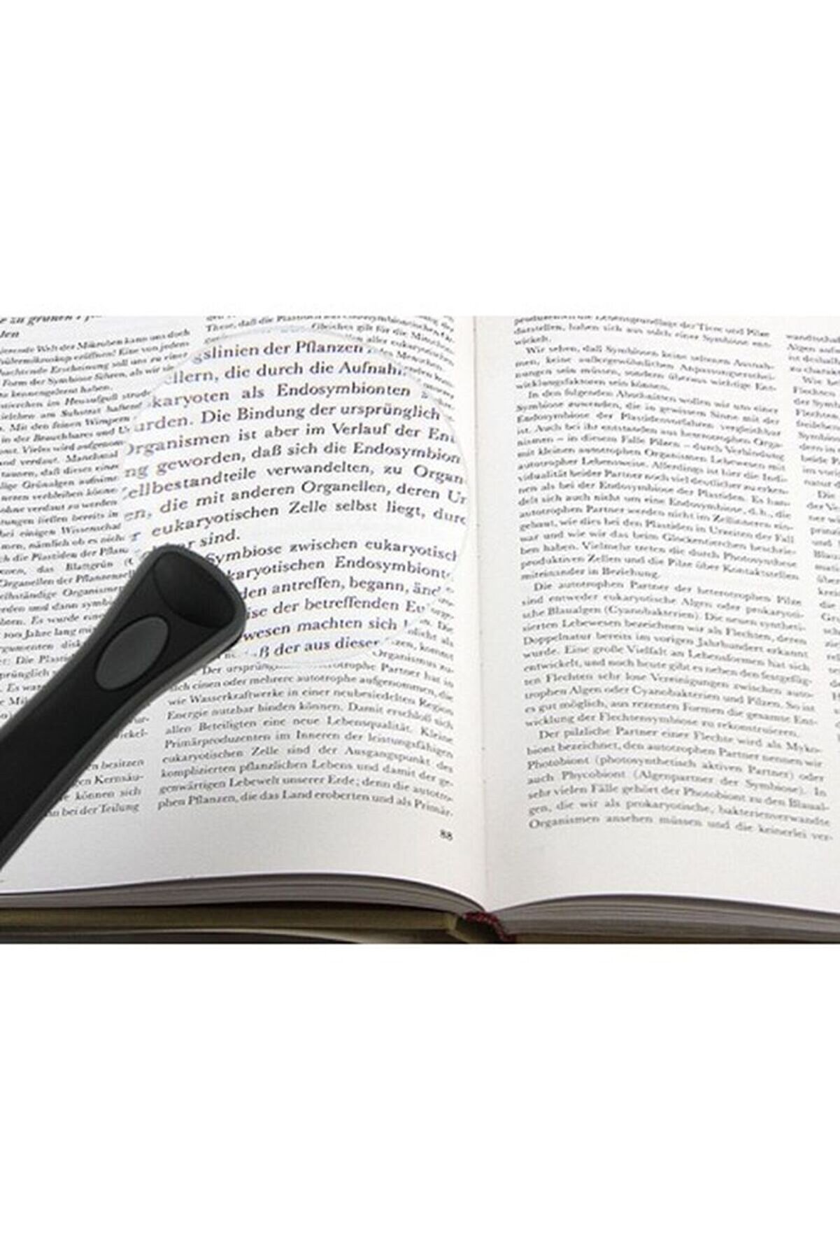 2 Led Işıklı 2.5X-90Mm Okuma Büyüteç Tdrtr