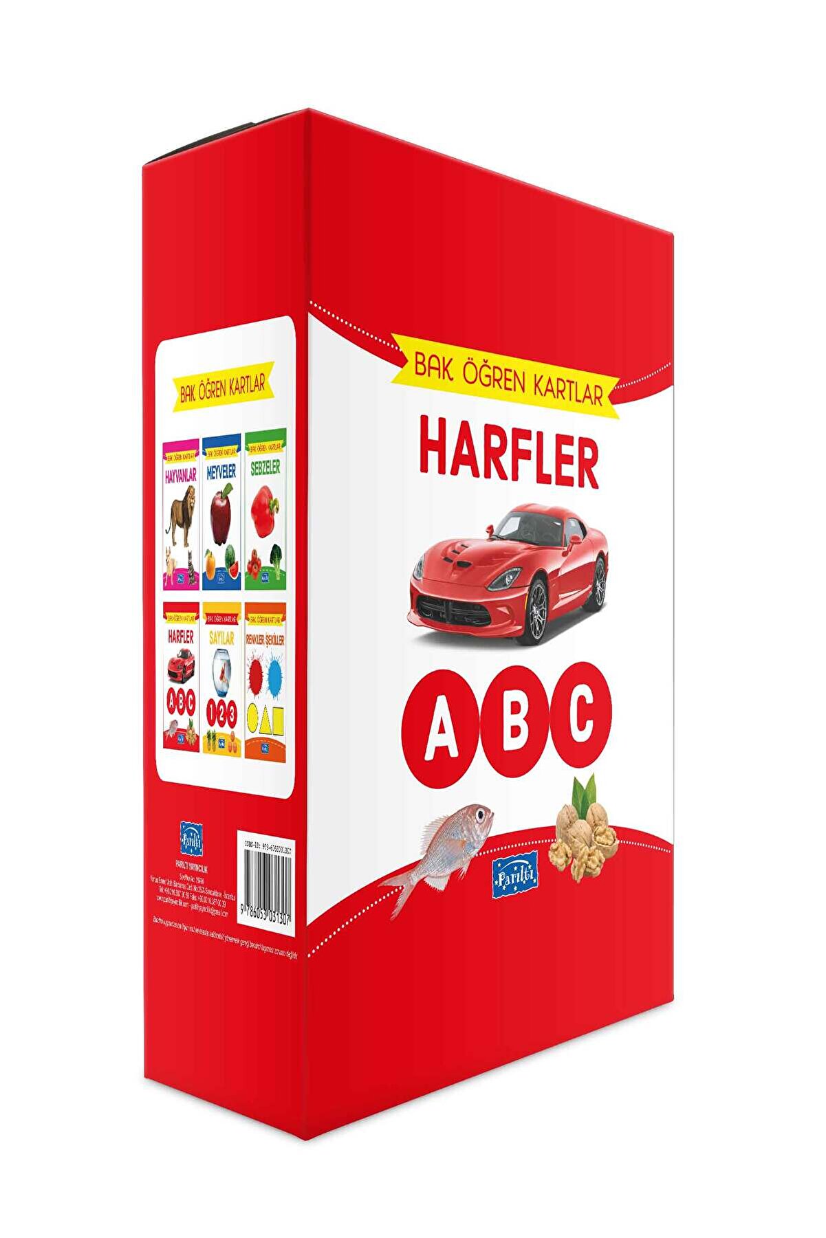 İthaki̇ Yayınları Harfler - Bak &Ouml;ğren Kartlar