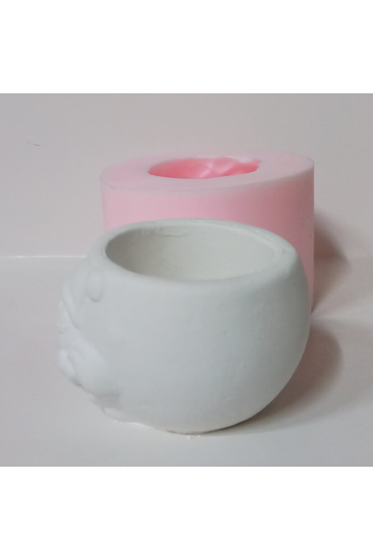 Kalıpcınızburada Kardan Adamlı Saksı Si̇li̇kon Kalıp - K7540